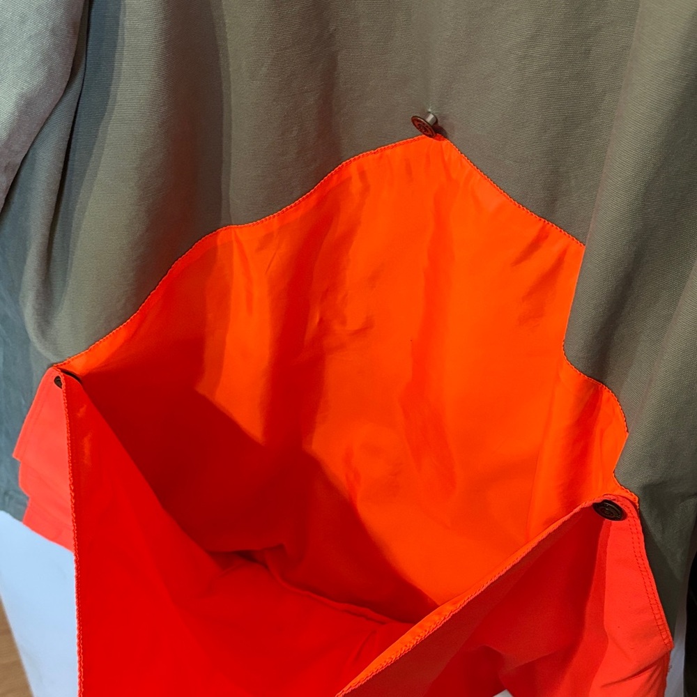 Under Armour Bright Orange and Olive Jacket - Picture 6 of 7